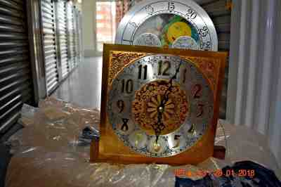 Emperor Jauch Grandfather Clock Movement with Dial fully working and serviced