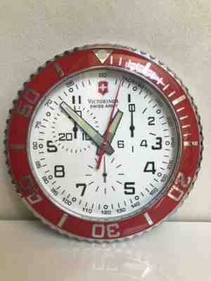 **WEEKEND SPECIAL** Victorinox Swiss Army Tachometer Wall Clock