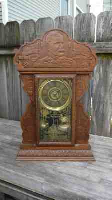 e n welch admiral Dewey US navy american Spanish war commemorative clock
