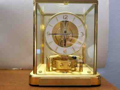 Jaeger LeCoultre Atmos Mantel Clock 540 13 Jewels Swiss 