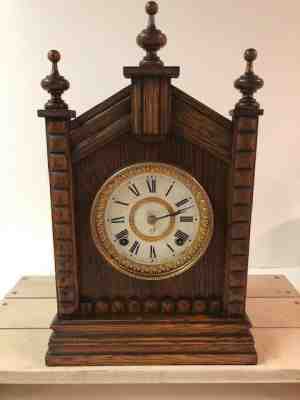 Antique Ansonia Cabinet Clock -"Turkey" 