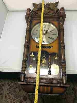 Sony Wood Wall Clock 31 Day Mechanical Movement