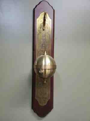 Franklin Mint Thwaites & Reed Sir Francis Drake Falling Ball Mystery Clock