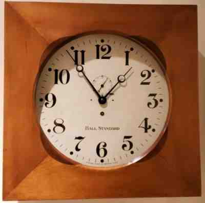 1928 CHELSEA Clock Co. "Ball Standard" Railroad RR Gallery Regulator Wall Clock