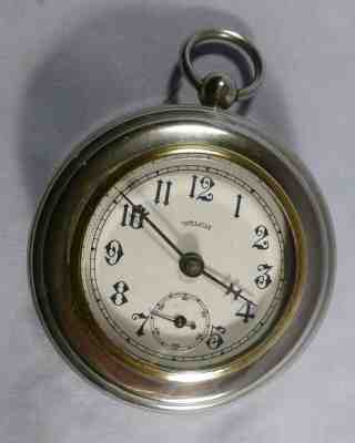 Another Antique Giant Columbus Pocket Watch made by Welch Clock Co. -BEST OFFER-