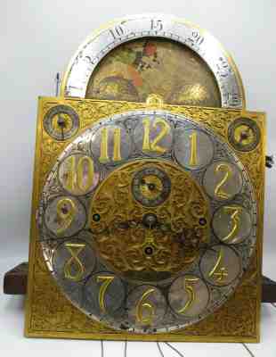 Victorian Grandfather clock movement for restoration, 9 tube style, Tiffany & Co