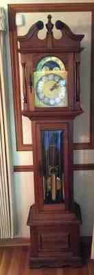 Vintage Emperor Grandfather Clock Model 300 Series