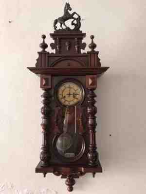 Antique German Wall Clock