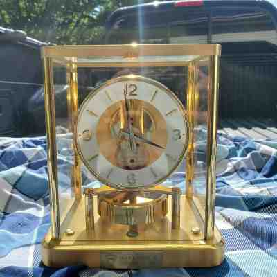 ATMOS 13 Jewels JAEGER LECOULTRE  clock model 540. S/N  #609088  