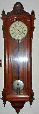  ANTIQUE SETH THOMAS CLOCK - #16 JEWELERS WALL REGULATOR -1885 - ALL ORIGINAL 