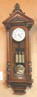 ANTIQUE GRANDE SONNERIE VIENNA REGULATOR ROD STRIKE, OVERHAULED READY TO ENJOY