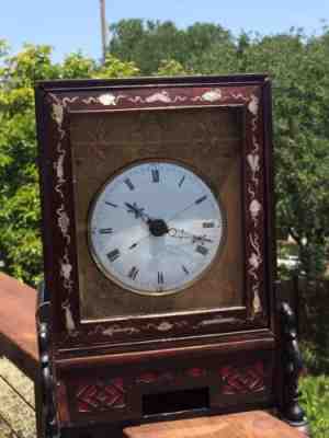 Chinese Double Fusee Chain Drive Bracket Clock