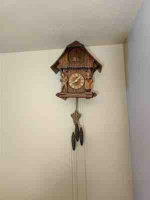 *Nice* Authentic Antique German Cuckoo Clock- 24 hour 