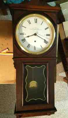 #12   Rare 30 DAY Antique Prentiss Clock Co "Empire W/O Calendar" Clock. C1890's