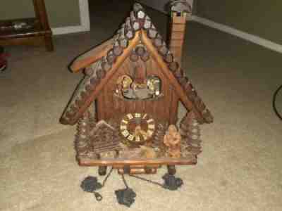 Romance Cuckoo Clock Reuge Swiss Edelweiss COA Complete 69 Lara's Theme
