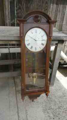 seth thomas weight driven  large wall regulator no.6