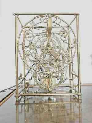 Kinetico Studios Six Man Clock by Gordon Bradt Kinetic Sculpture Motion Clock 