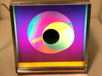 Mid-Century Modern 1970's KIRSCH/HAMILTON PRISMA Clock Rare w/Box