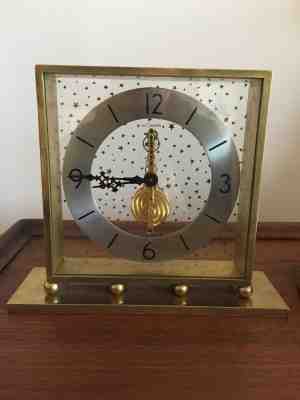 JAEGER LE COULTRE SKELETON CLOCK    RARE