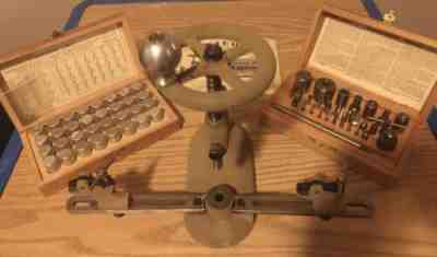 Vintage Bergeon Clockmakers Bushing Tool with Accessories