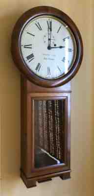 ANTIQUE 1886 SETH THOMAS WABASH Railroad #2 WALL CLOCK
