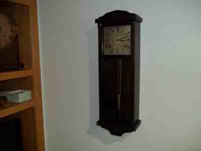FULLY AND PROPERLY RESTORED GILBERT HOLLYWOOD BIM-BAM STRIKE WALL CLOCK  