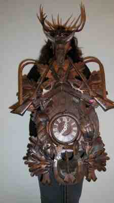 xxl original cuckoo clock black forest 8 day mechanical all in wood carwed