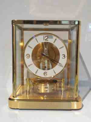 Jaeger LeCoultre 1995 Atmos Clock Caliber 540 Gold Plated Serial #685295 Swiss