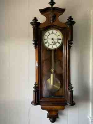 Antique Rare LENZKIRCH Regulator Vienna Long-Case Clock
