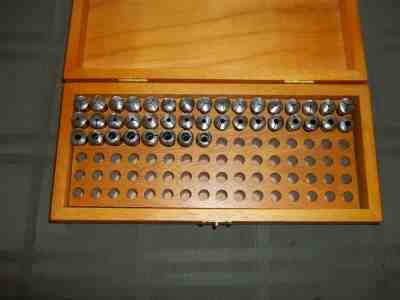 	SET OF 40 WW COLLETS FOR SHERLINE AND WATCHMAKER’S LATHES 