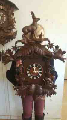 Beautiful antique black forest cuckoo clock from Germany