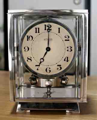 Jaeger LeCoultre Atmos Mantel Clock Brevets J L Reutter 1930s 