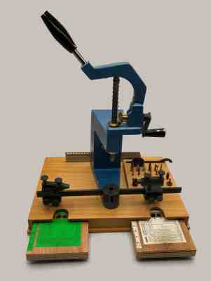 KWM ELMA UNIVERSAL BUSHING MACHINE TOOL FOR CLOCK REPAIR