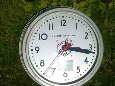 WW 2 Explosion Proof Clock Circa 1938 USA-JAAP Crouse-Hinds CO.  Blueprint