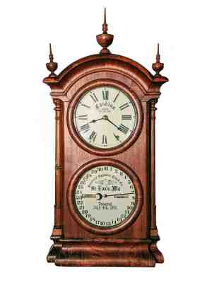 Fashion #2 Clock, Southern Calendar Clock Co
