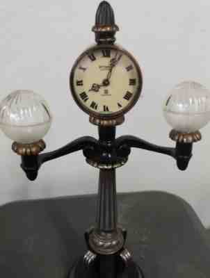 Wittnauer Vintage 1960's Parisian Street Lamp Clock Very Rare. 