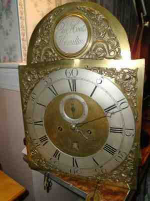 Antique Grandfather Clock Movement Ca 1750 "Robert Coats'' Hamilton Scotland