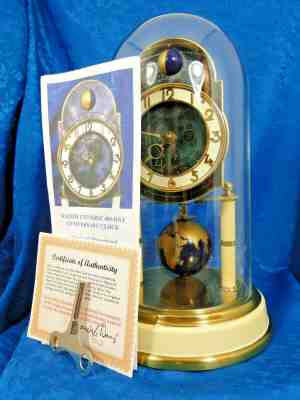  KAISER  UNIVERSE 400 DAY GERMAN  ANNIVERSARY CLOCK RESTORED, VERY NICE GIFT