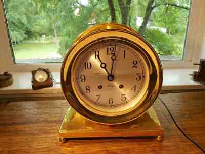 Limited Edition Chelsea Ships Bell "United States Constitution" Centennial Clock