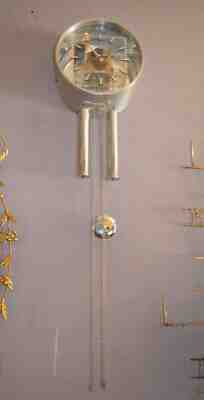 BEAUTIFUL MODERN ART GEORGE NELSON HOWARD MILLER DESIGNER 1964 STEEL WALL CLOCK
