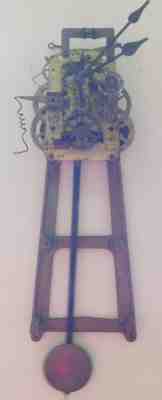 Rare O B McClintock Loomis Bank Vault ? Seth Thomas Clock Movement