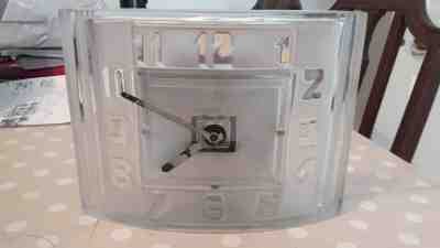 Original and Rare ATO / Hatot moulded glass Art Deco electric clock No. 72278