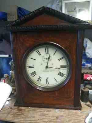 RARE ANTIQUE “THE ELECTRIC CLOCK Co” SELF-WINDING CLOCK