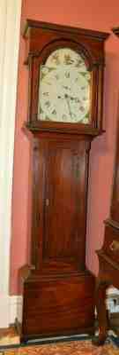 Scottish Tall Case Grandfather Clock C. 1800