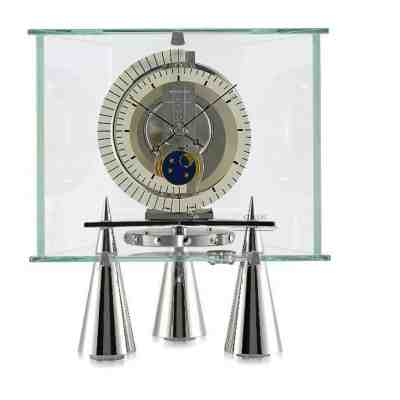 Jaeger - LeCoultre *Atmos Du Millenaire Atlantis" Moon Phase Clock NEW UNOPENED