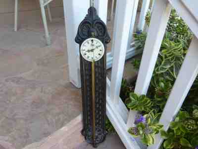 Vintage Anno 1750 Gravity Saw Tooth Clock Made In Germany Colonial Clock # 120