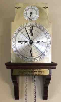 Thwaites & Reed - 1757 Benjamin Franklin Limited Edition Pendulum Wall Clock