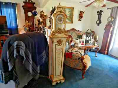 Italian Pendestal Clock Set