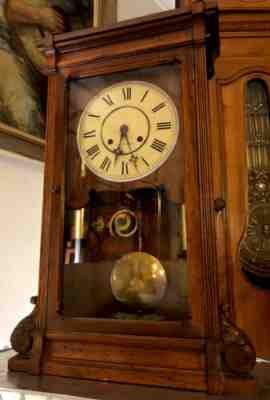 Rare Seth Thomas “Lincoln” Antique Parlor/Mantel/ 2 Weight Regulator Clock