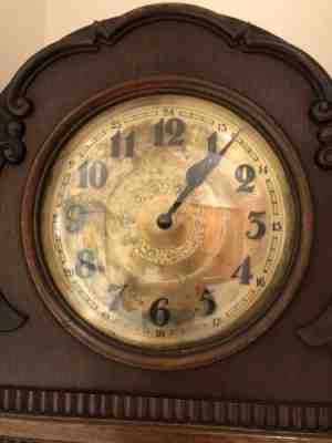 antique grandfather clock 